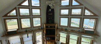 CV9A: Waterfront One-Bedroom Villa with Loft and Sun deck.