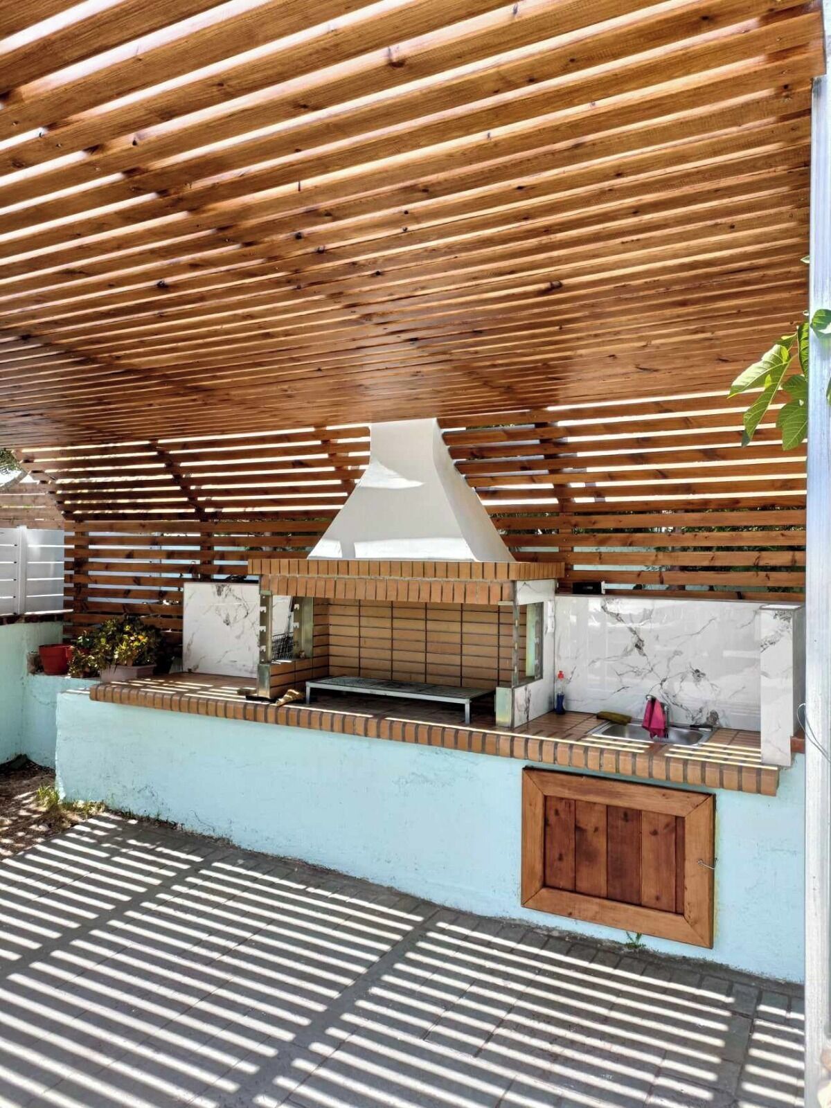 Enceinte de l’hébergement