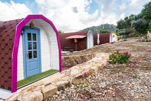 Exterior - Bungalow 'Limone' with Sea View, Wi-Fi and Air Conditioning (Tusa)