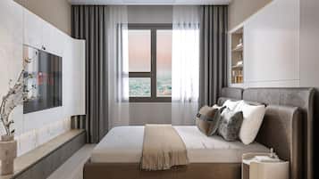 Artículos del minibar gratis y decoración personalizada