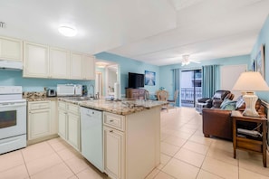 Condo, várias camas (Sugar Beach 132) | Parte interna