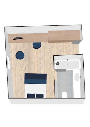 Double or Twin Room | In-room safe, desk, blackout drapes, free WiFi - Goldener Engl (Hall in Tirol)