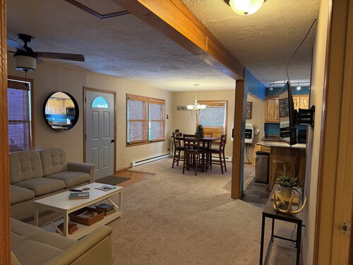 Crossover Cabin is ready for your outdoor adventure! Perfect for snowmobilers!!