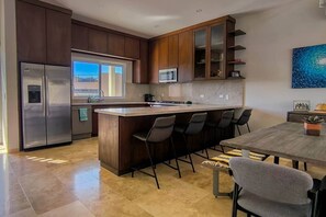 Fridge, microwave, oven, dishwasher - Beautiful Home with private rooftop and jacuzzi. (Cabo San Lucas)