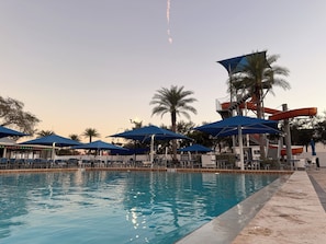 Indoor pool, outdoor pool - Spacious 1-bedroom bungalow in Sarasota with AC, resort amenities included. (Sarasota)