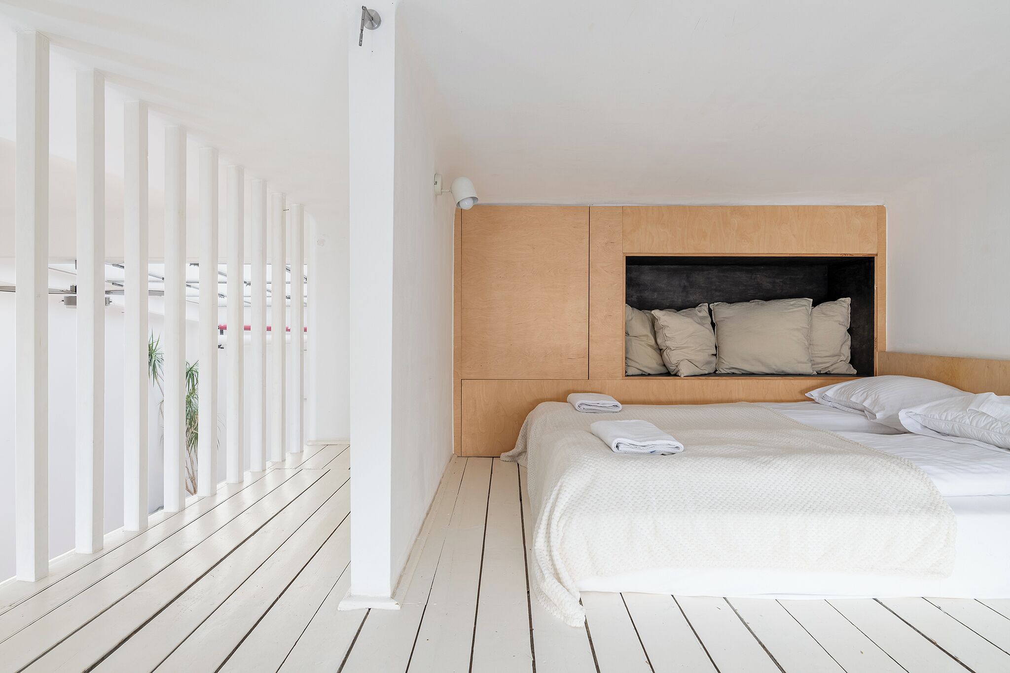 高级公寓, 城市景观 | 起居区 | 智能电视