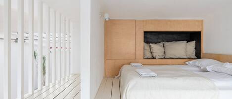 Superior Apartment, City View | Living area | Smart TV