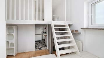 Superior Apartment, City View | Living area | Smart TV