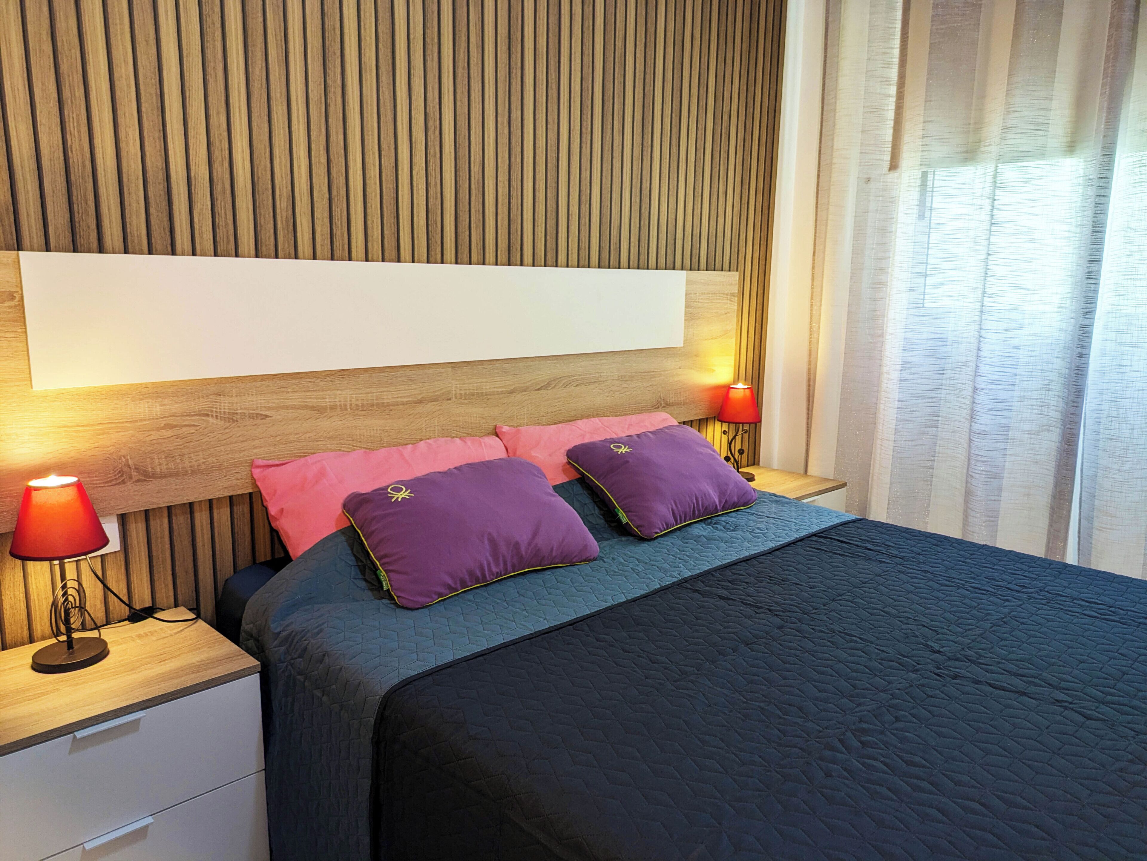 Caja de seguridad en la habitación y cortinas blackout 