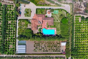 Aerial view - Villa with private Pool (Ispica)