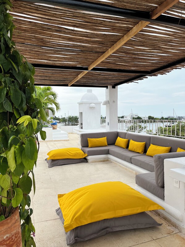 Luxury Apartment, Patio | Terrace/patio - Casa Miramar by Soho  (Cartagena)