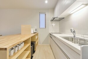 Comfort Condo, Non Smoking | Private kitchen | Cleaning supplies - Hoshiyado Asahikawa Miyashita (Asahikawa)