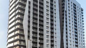 Voorkant van accommodatie