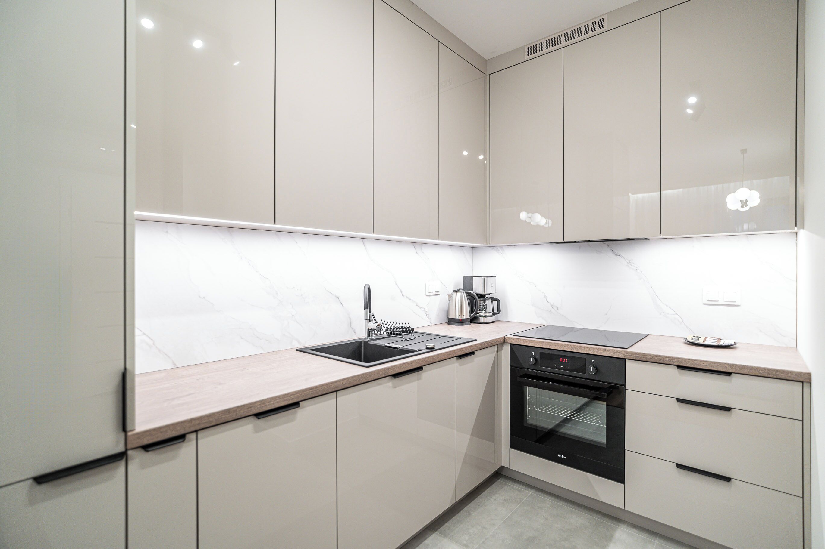 Huoneisto, parveke | Yksityinen keittonurkkaus | Kahvin-/teenkeitin, vedenkeitin