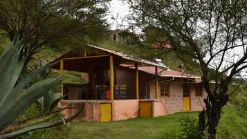 Cabane Familiale, vue montagne