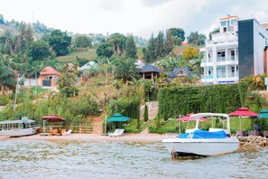 Front of property - Kivu hilltop Beach  Hotel & Apartment (Nyayumba)