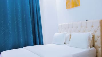 Comfort-Einzelzimmer, Strandblick | Zimmersafe, Schreibtisch, Verdunkelungsvorhänge, kostenloses WLAN