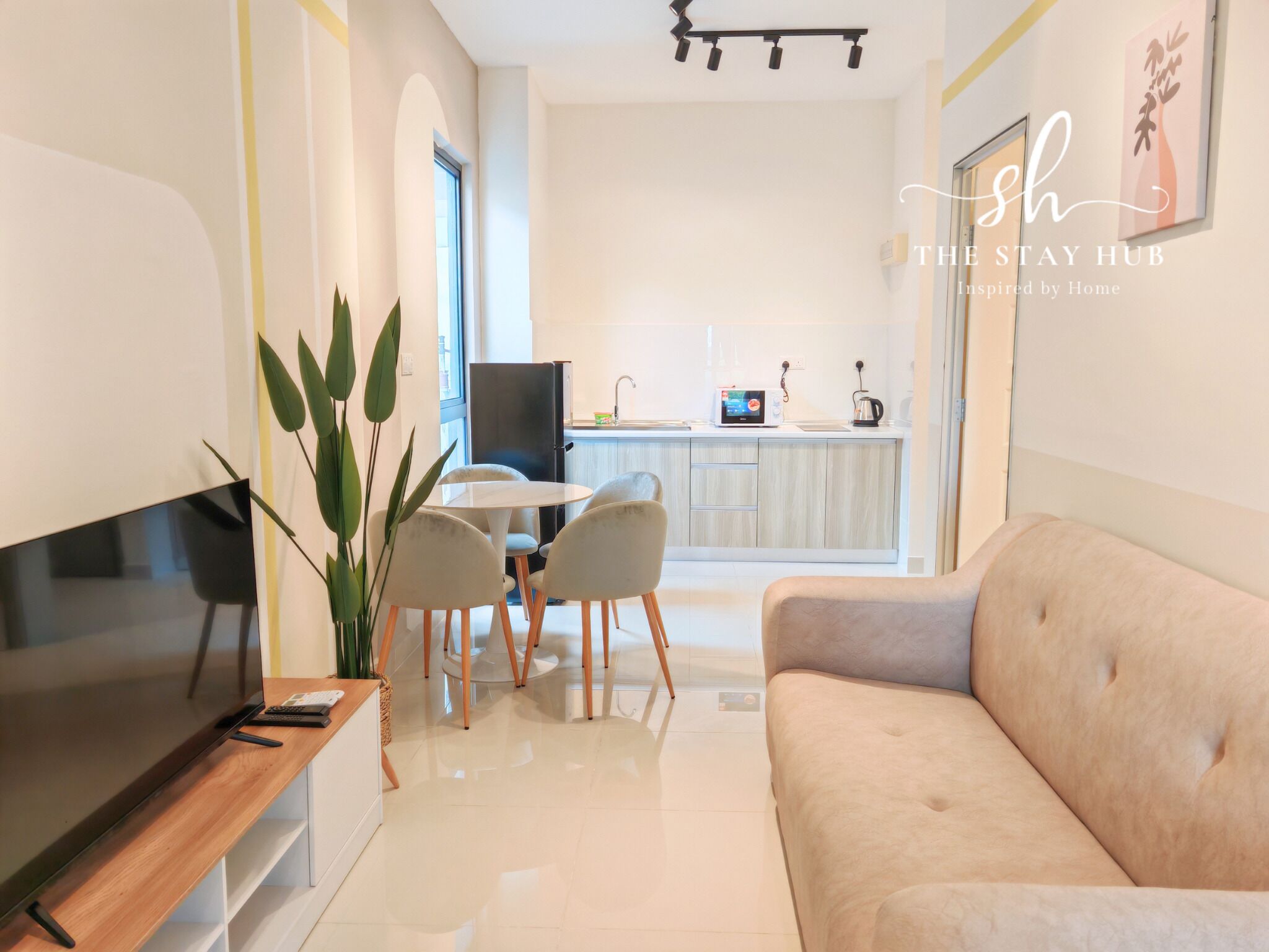 Apartemen Superior, 2 kamar tidur, Bebas Asap Rokok | Area keluarga