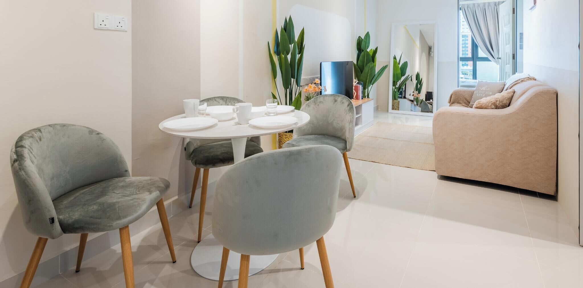 Apartamento superior, 2 habitaciones, no fumadores | Zona de estar