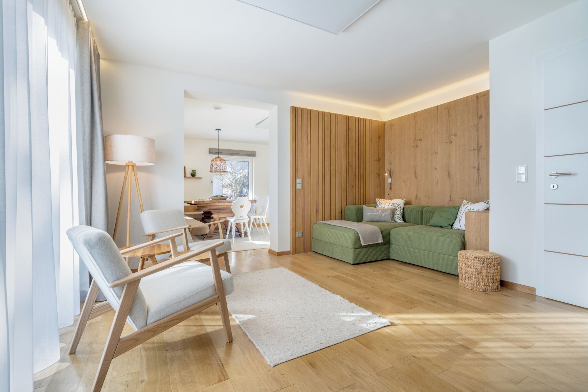 Chalet Deluxe, vista a la montaña | Área de sala de estar