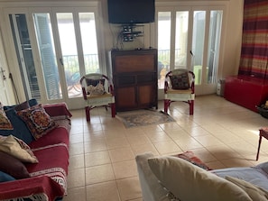 Living area - Villa Victoria (Corfu)