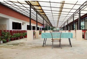 Majoituspaikan julkisivu