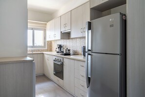 Apartment, 1 Double Bed, Kitchen, City View | Private kitchen - Bastia - Skyline 1-BR Apt in Nicosia (Nicosia)