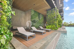 Alberca al aire libre 