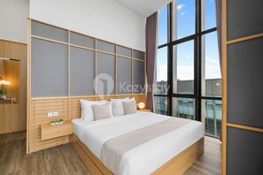 Apartment, 2 Bedrooms, City View | Desk, laptop workspace, iron/ironing board, free WiFi - Minori by Kozystay - Alam Sutera (South Tangerang)