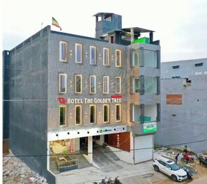 Façade de l’hébergement