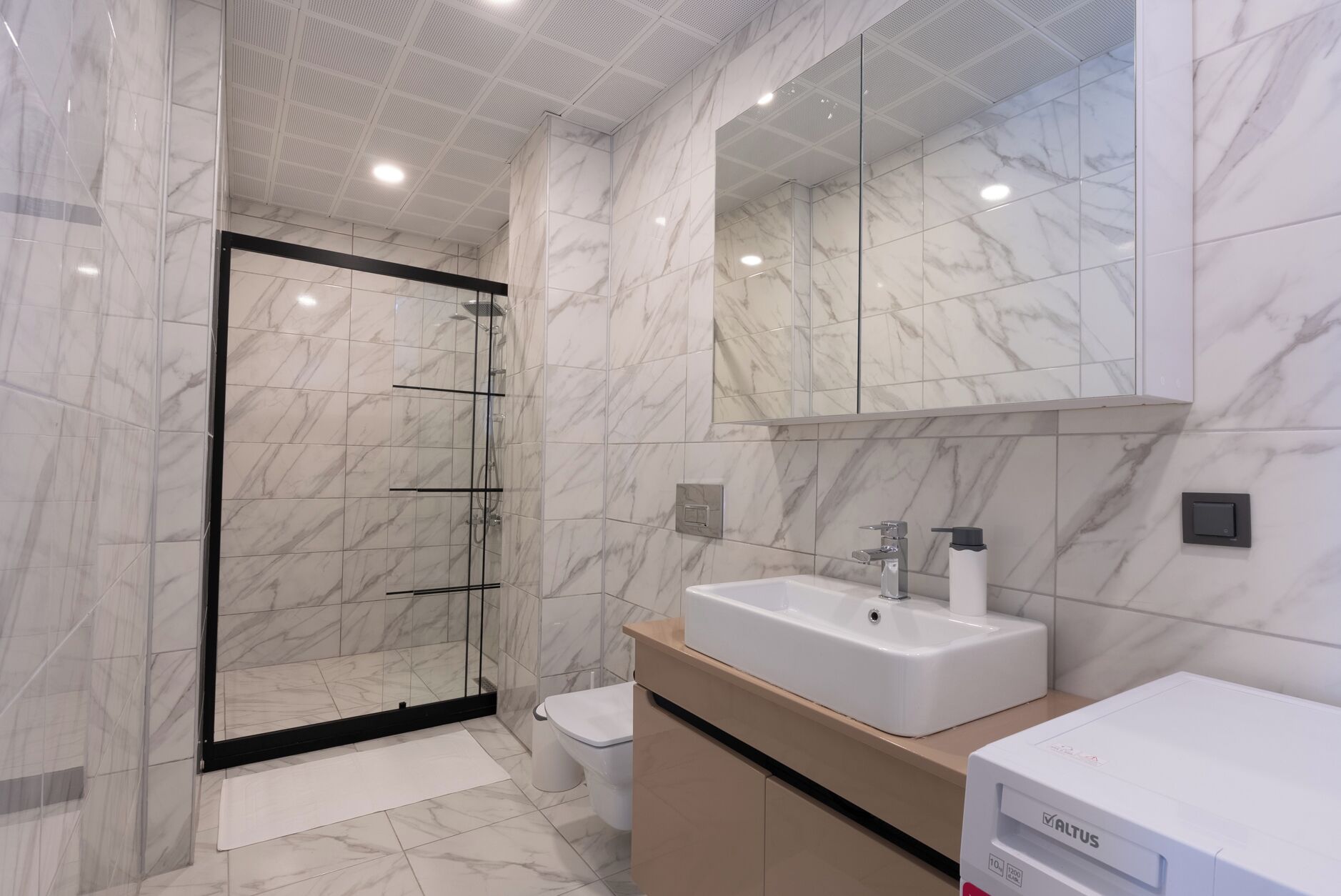 Villa, vistas al jardín | Baño | Ducha