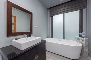 Comfort Villa, 2 Bedrooms, Pool View | Bathroom - Villa Kiana Private Pool 10 min Nai Harn (Rawai)