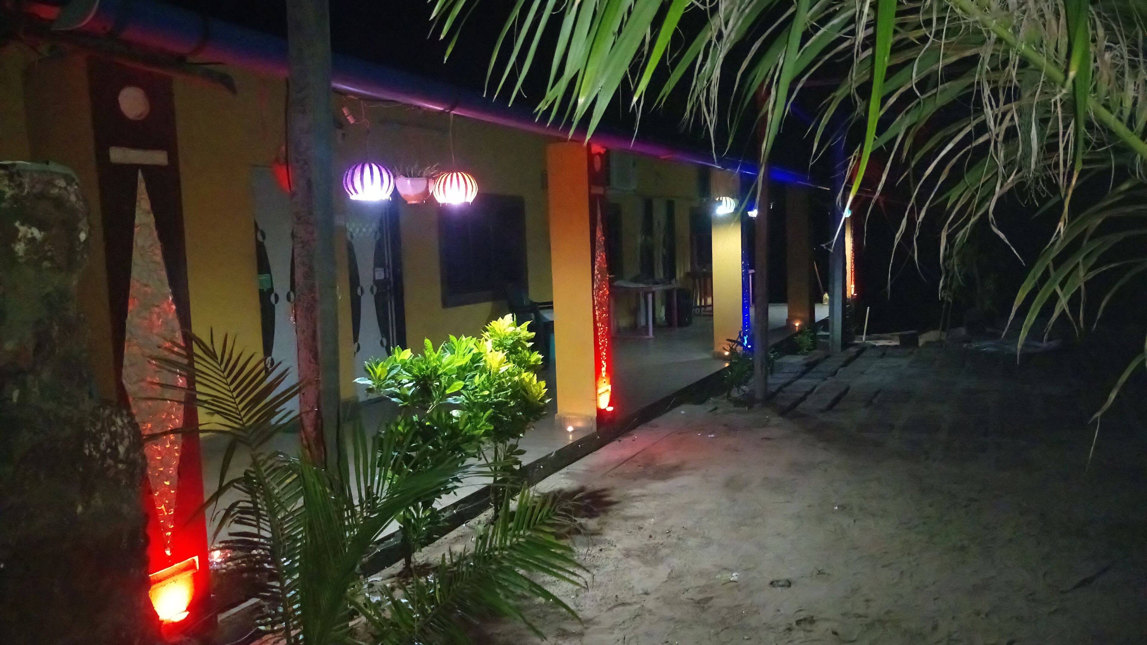 Fassade der Unterkunft