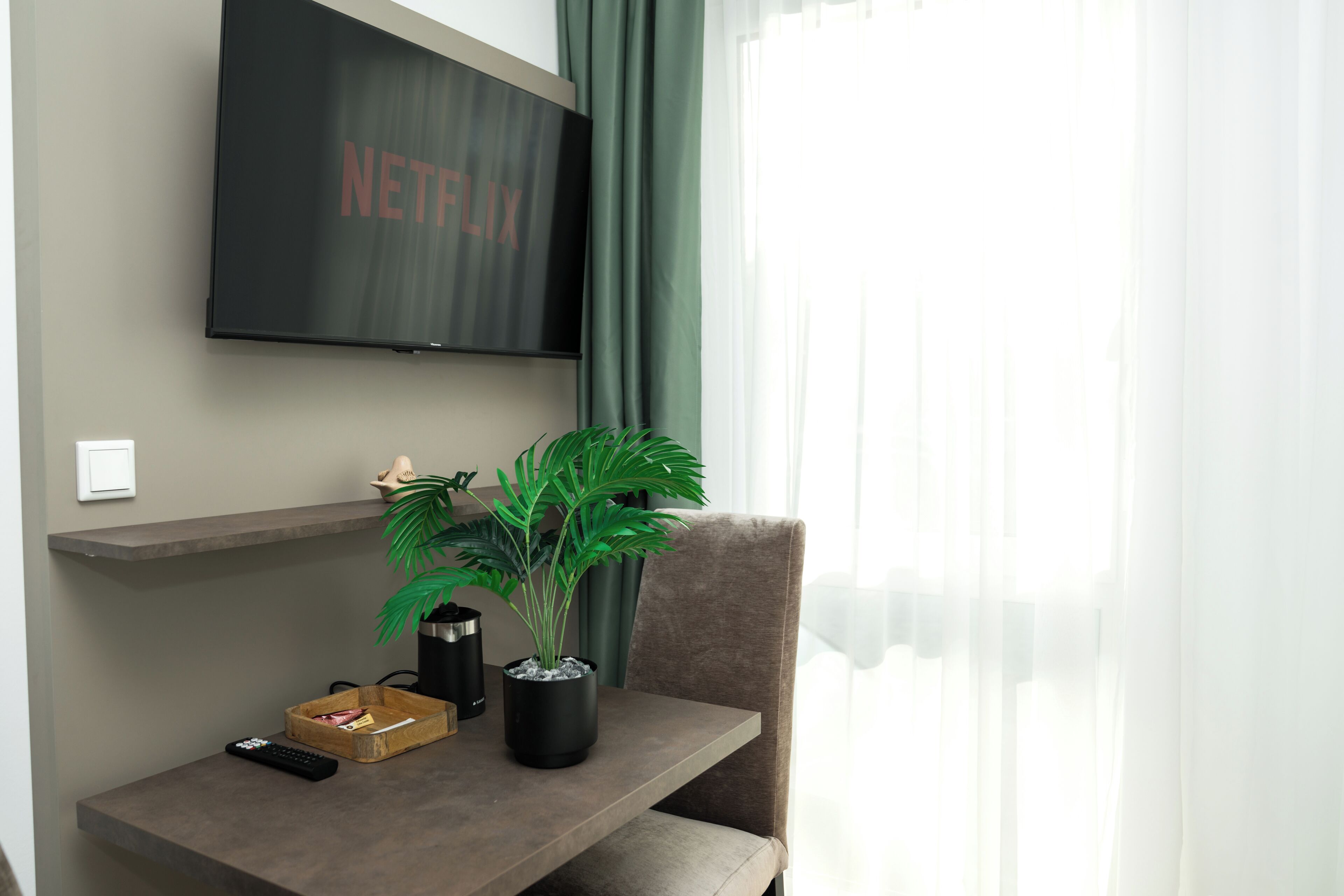 Chambre Double, coin cuisine | Coin séjour