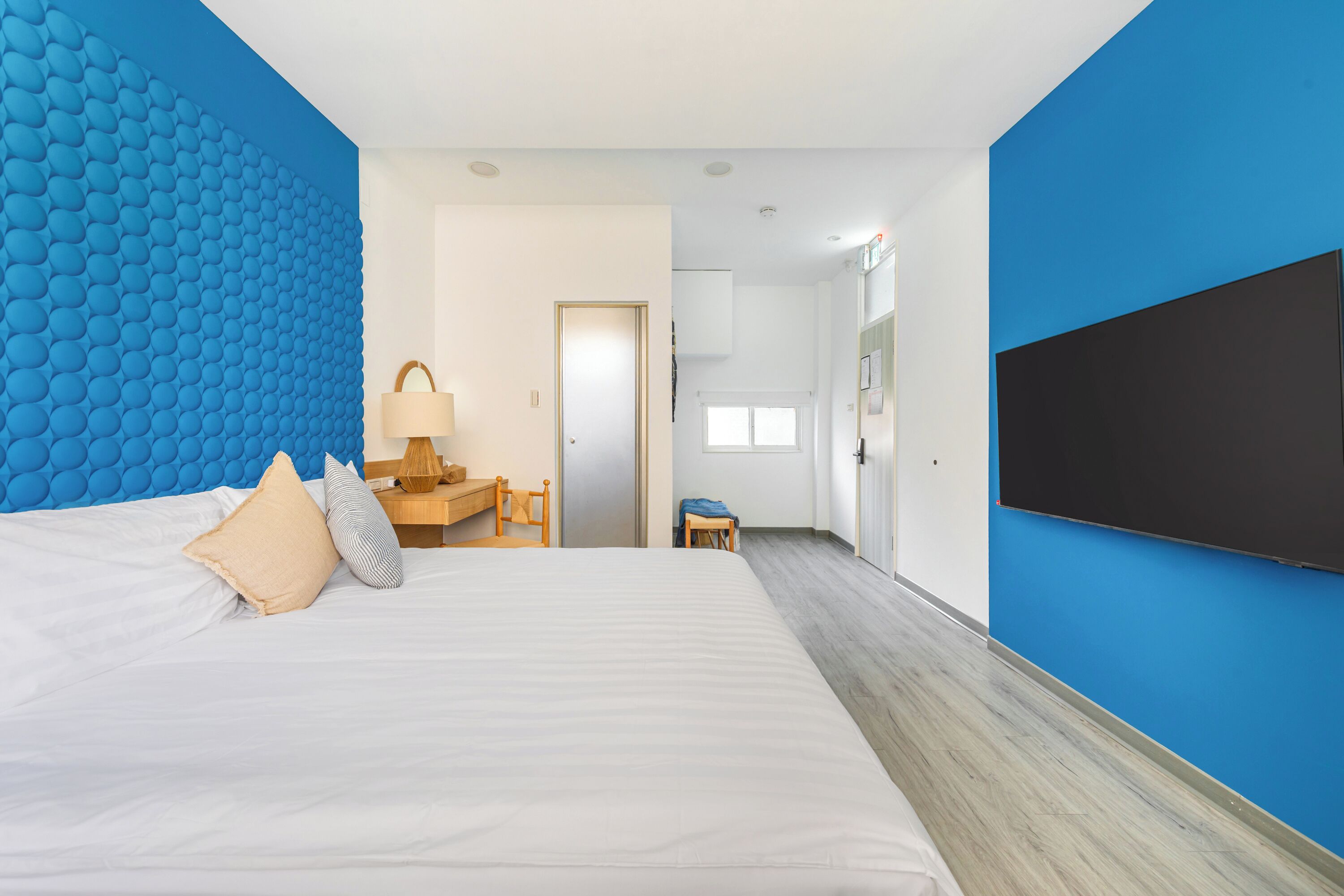 豪華加大雙人床房 | 免費無線上網、床單