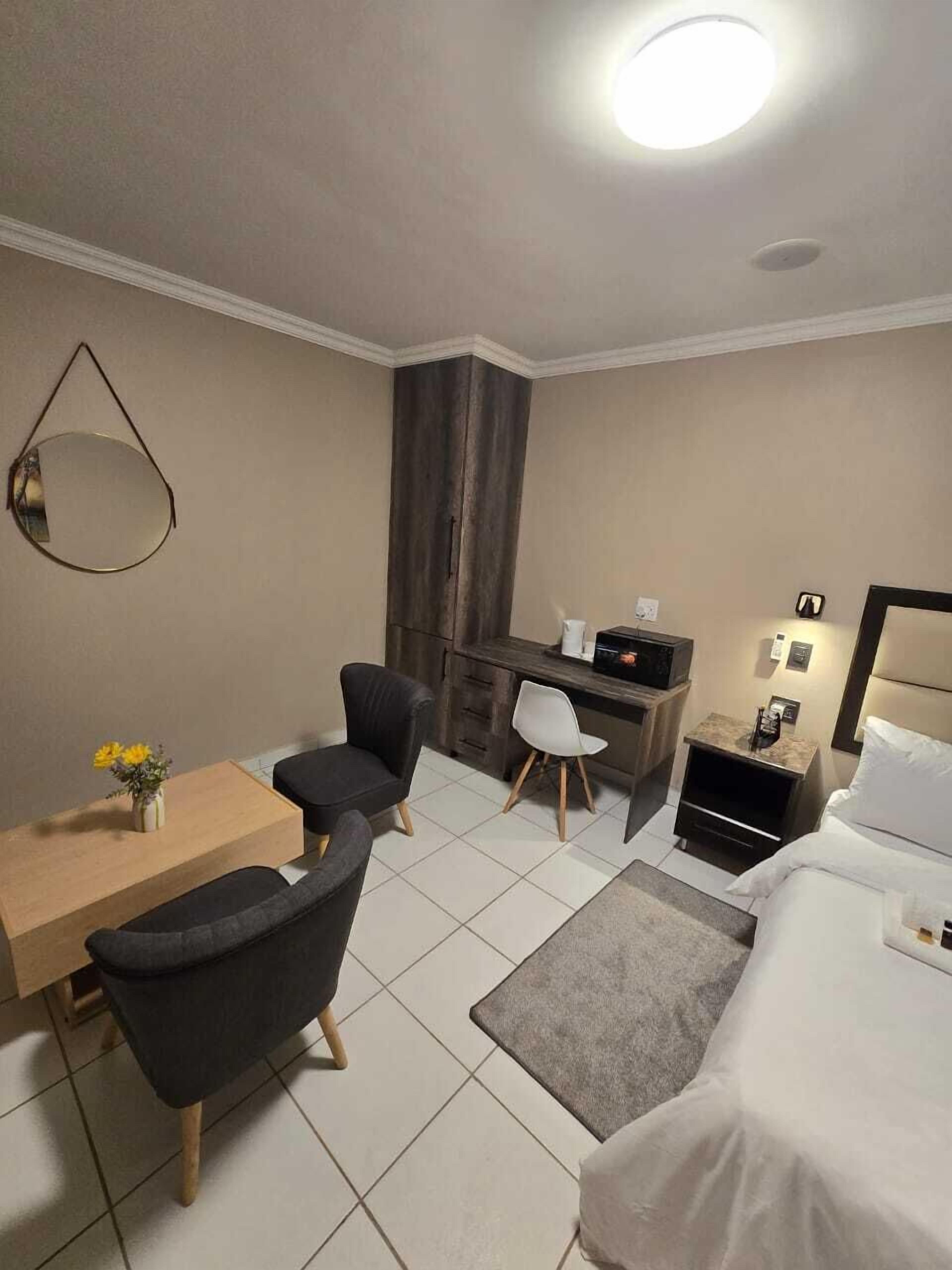 Laptop workspace, free WiFi