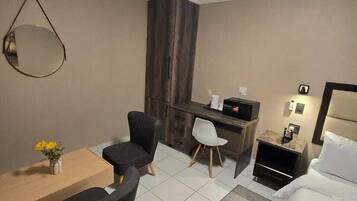 Laptop workspace, free WiFi