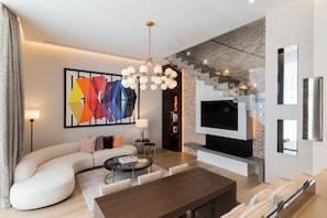 Suite Duplex Bauchart | Living area - Maison Bauchart (Paris)