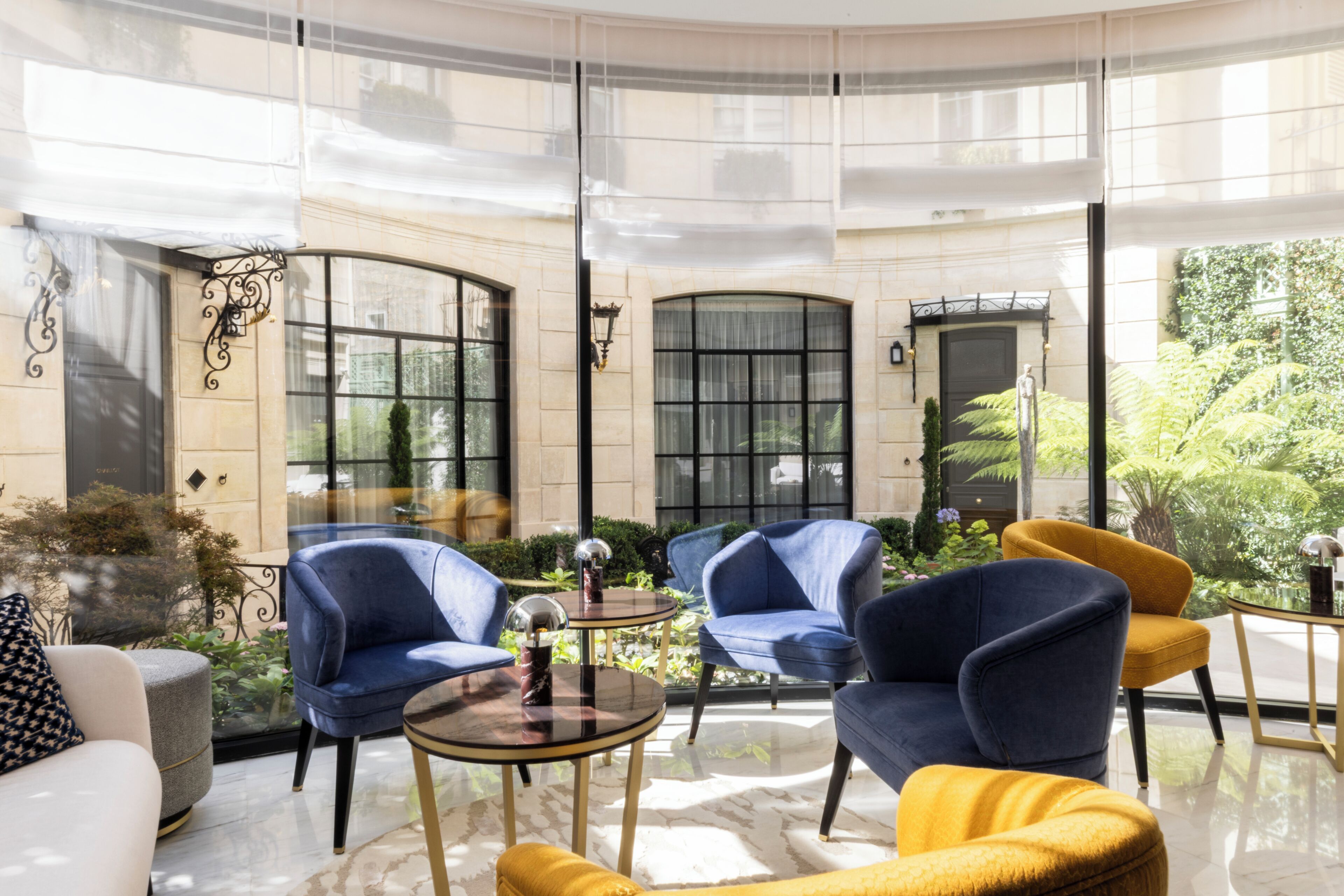 Sala de estar en el lobby