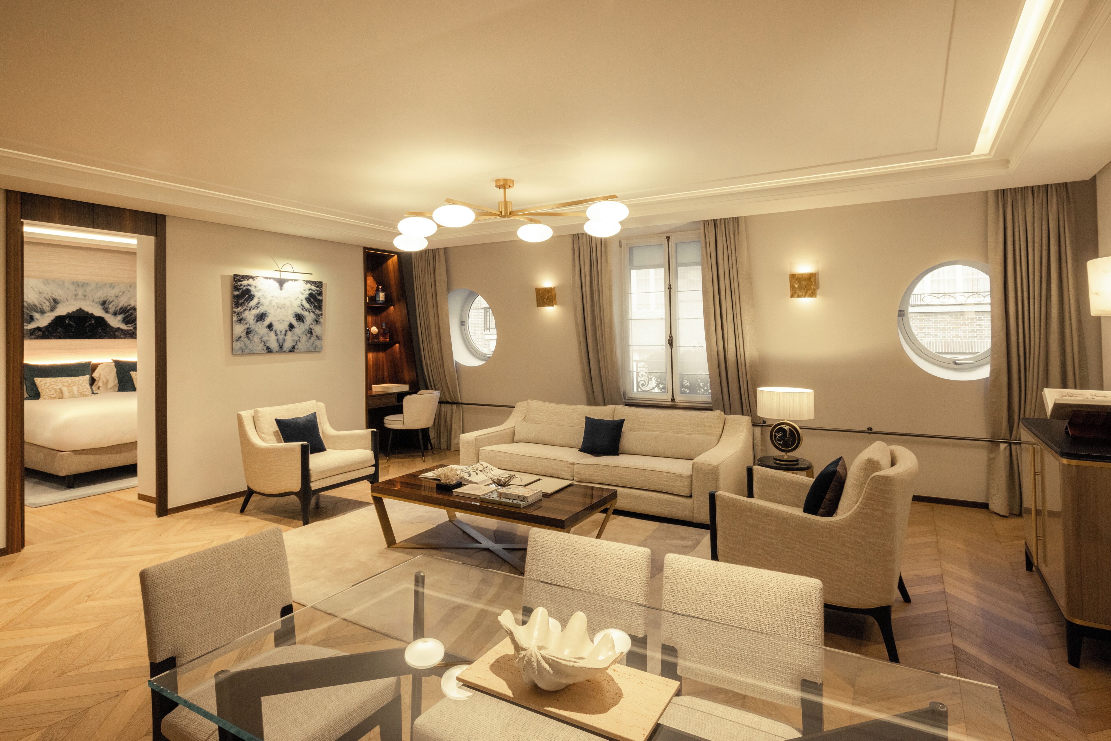 Fireplace, video game console, heated floors, offices