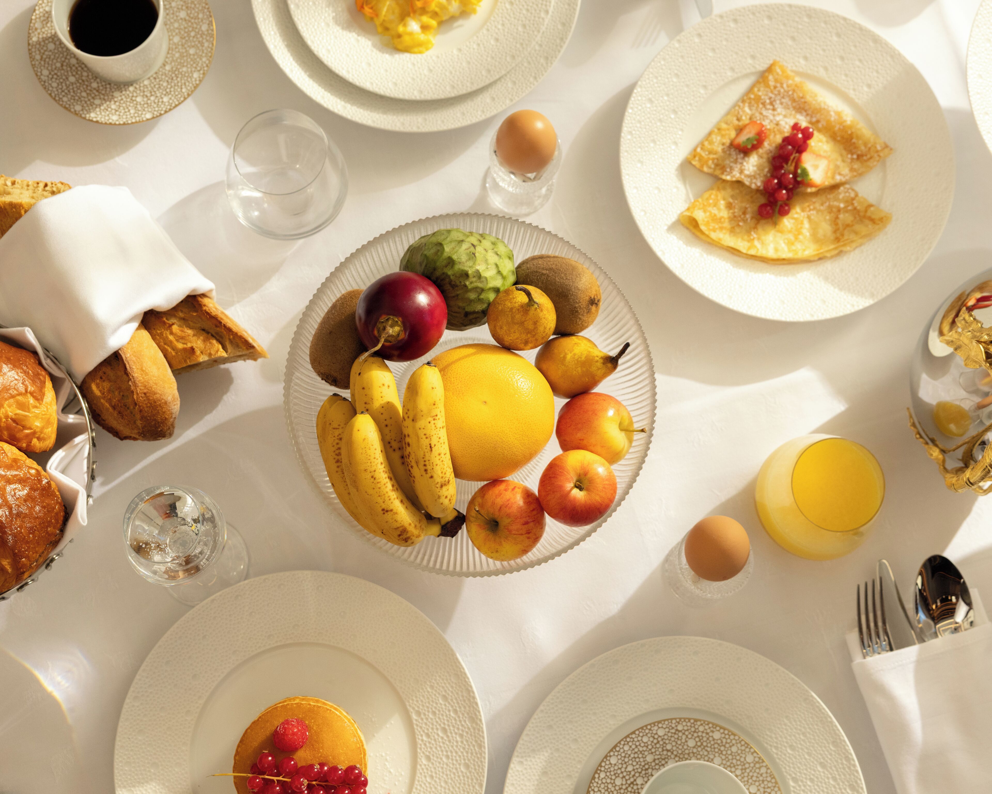 Kontinental frokost hver dag (mot et tillegg)