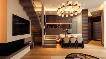 Suite Duplex Bauchart | Private kitchen | Espresso maker, coffee/tea maker, electric kettle, toaster