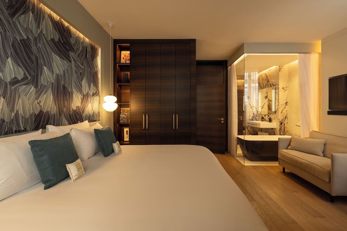 Chaillot Duplex Suite | 埃及棉床单、高档床上用品、羽绒被、加厚床垫