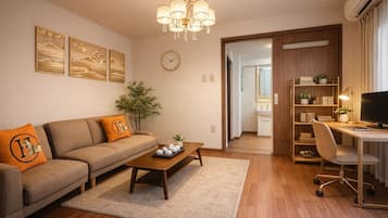 Villa, City View | Living room