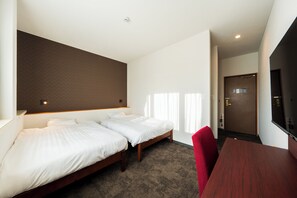 Standard Twin Room | In-room safe, soundproofing, free WiFi - SPACEPORT HOTEL OITA (Kunisaki)