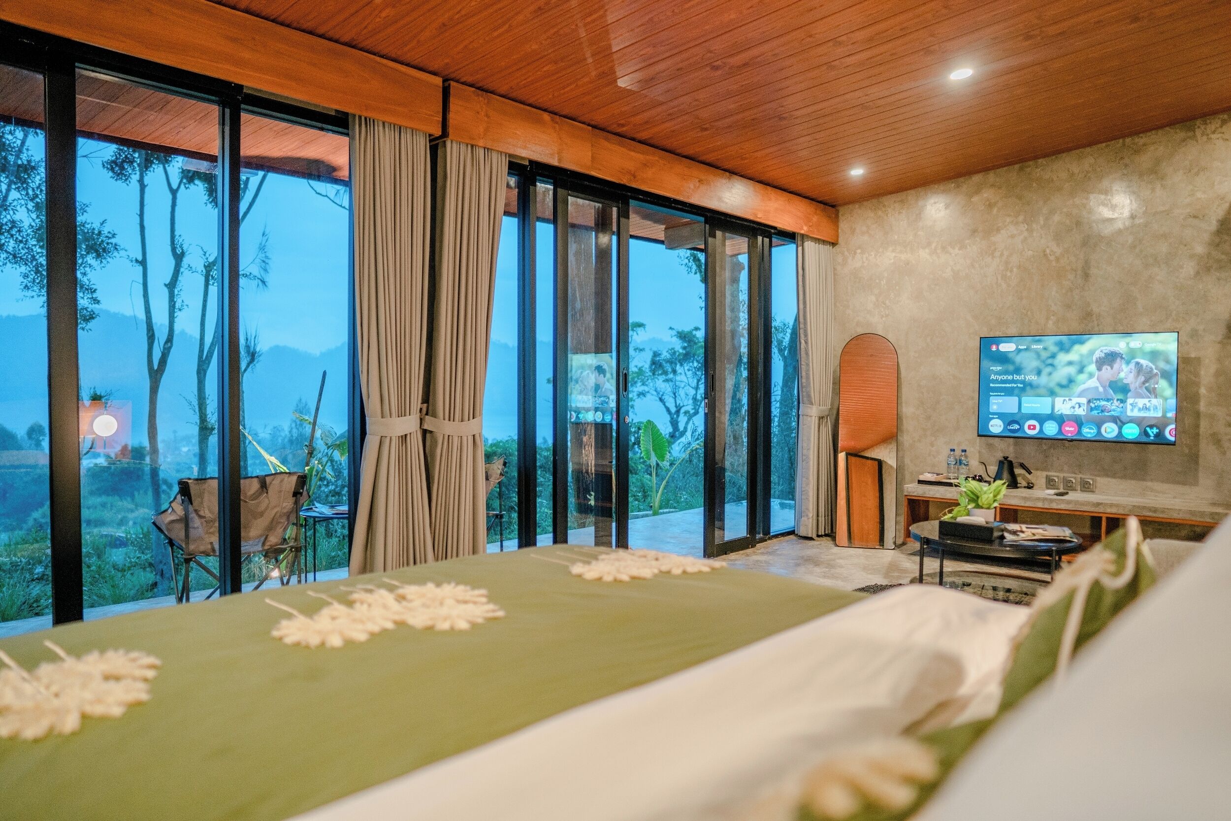 Cabin, ban công, quang cảnh đồi núi | Truy cập Internet không dây miễn phí, bộ trải giường 