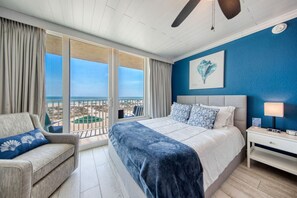 1 Schlafzimmer, Zimmersafe, Schreibtisch, Bügeleisen/Bügelbrett