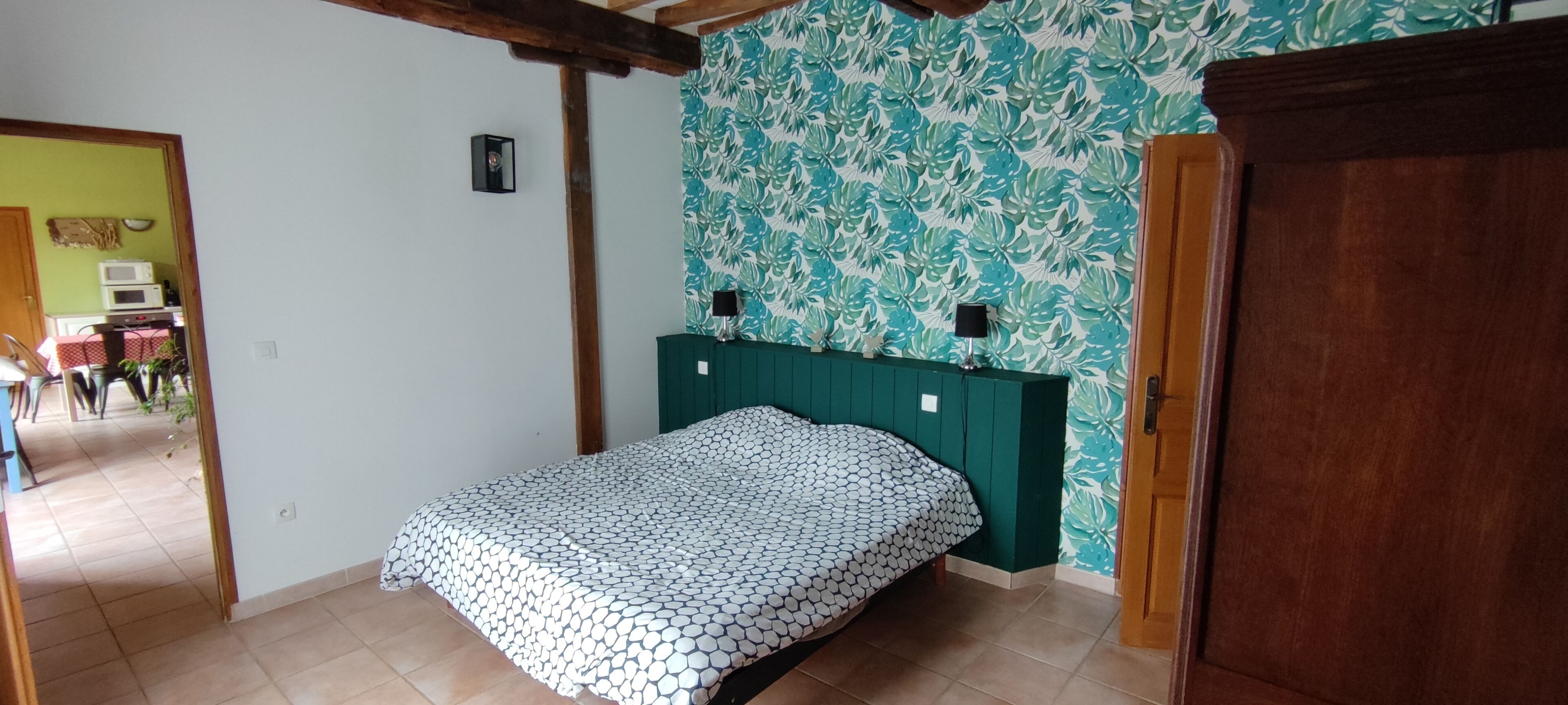 Zweibettzimmer, Gartenblick