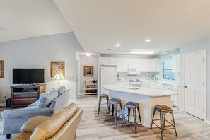Condo, Multiple Beds (Seascape Golf Villas 27H - Seascape E) | Living area - Seascape Golf Villas 27H - Seascape Escape (Miramar Beach)