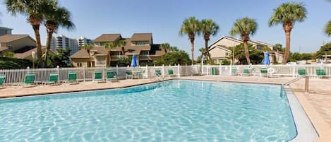 Condo, Multiple Beds (Seascape Golf Villas 27H - Seascape E) | Pool | Outdoor pool, a heated pool